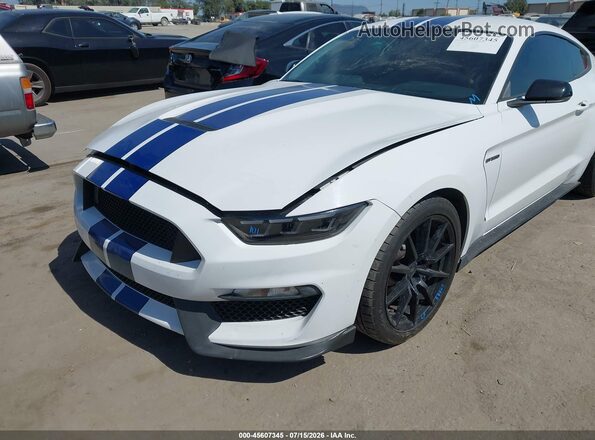 1FA6P8JZ1H5521878 2017 FORD SHELBY Белый Вид щитка приборов
