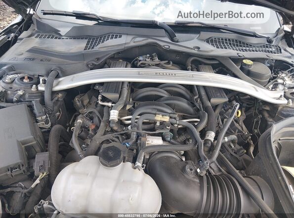 1FA6P8K01K5506322 2019 FORD MUSTANG Black Widok z tyłu