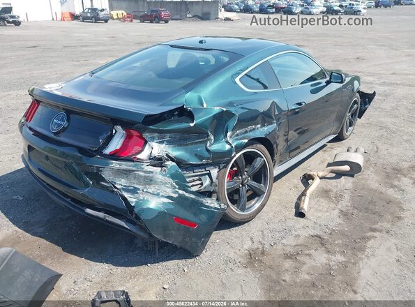 1FA6P8K0XK5506951 2019 FORD MUSTANG Green Trasero derecho