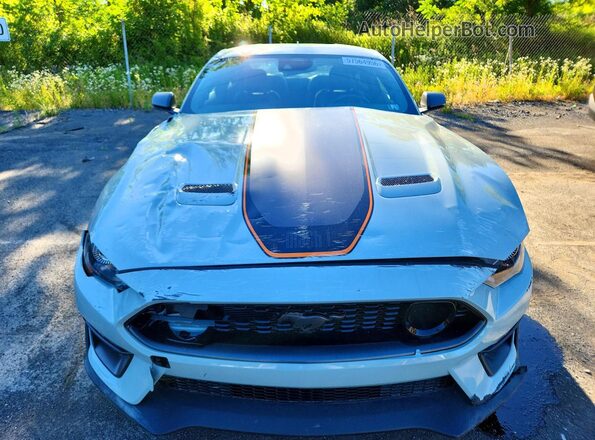 1FA6P8R08M5555588 2021 FORD MUSTANG Silver Vista frontal
