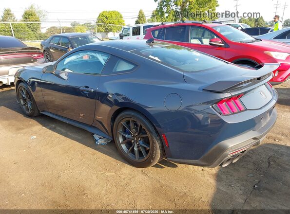 1FA6P8R08R5501036 2024 FORD MUSTANG Синий Задняя левая четверть