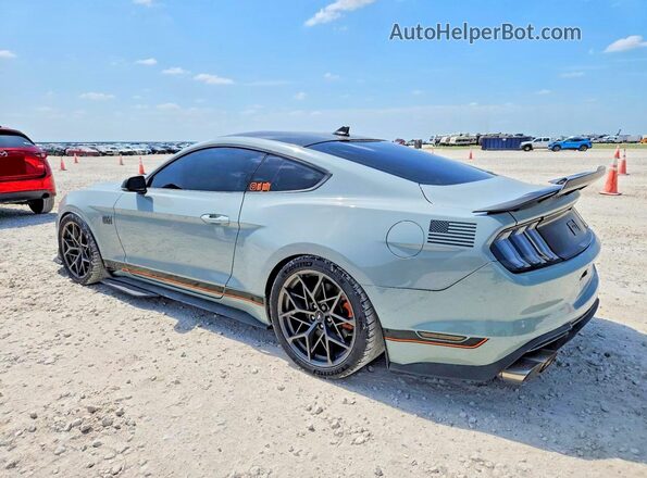 1FA6P8R0XN5554444 2022 FORD MUSTANG Gray Rear left