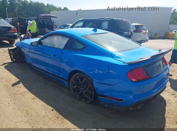 1FA6P8R0XN5554623 2022 FORD MUSTANG Blue უკანა მარცხენა
