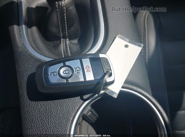 1FA6P8R0XN5554623 2022 FORD MUSTANG Blue წინა პანელის ხედი