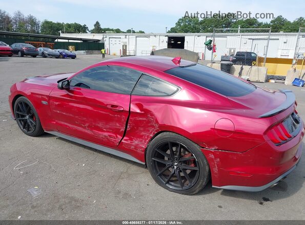 1FA6P8TD2L5189234 2020 FORD MUSTANG Red Вид спереду