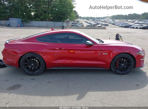 1FA6P8TD2L5189234 2020 FORD MUSTANG Red Вид задньої частини салону