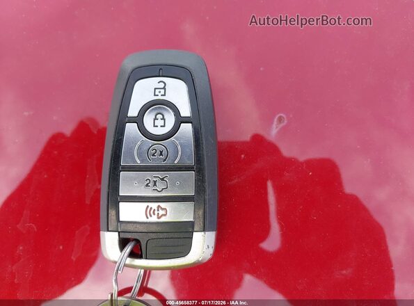 1FA6P8TD2L5189234 2020 FORD MUSTANG Red Вид панелі приладів