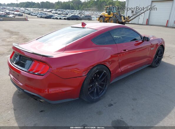 1FA6P8TD2L5189234 2020 FORD MUSTANG Red Задня права чверть