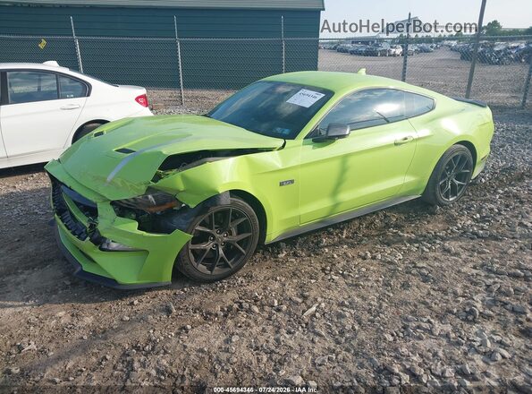 1FA6P8TD6L5156849 2020 FORD MUSTANG Green Front left