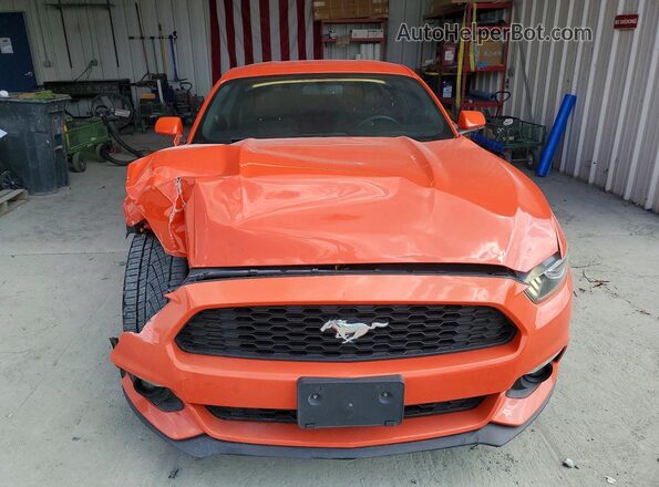1FA6P8TH0G5219355 2016 FORD MUSTANG Orange Вид спереду