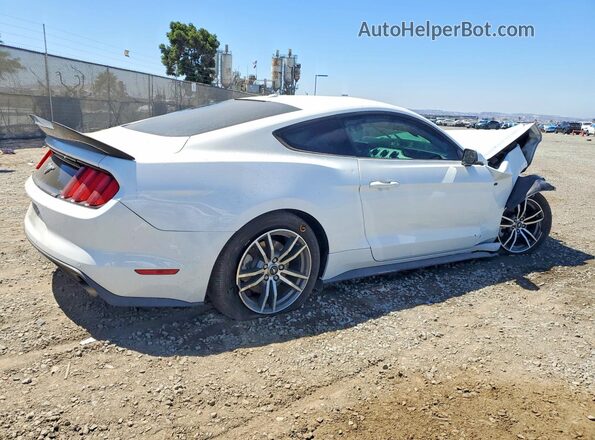 1FA6P8TH0G5256907 2016 FORD MUSTANG White Trasero derecho
