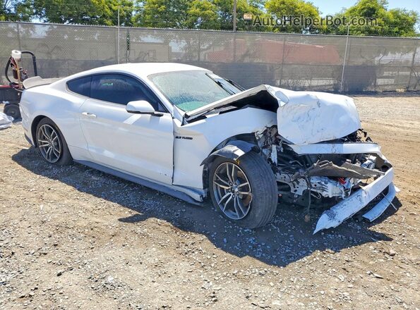 1FA6P8TH0G5256907 2016 FORD MUSTANG White Delantero derecho