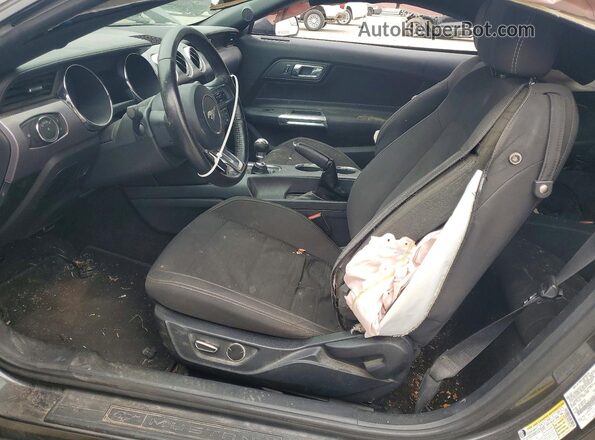 1FA6P8TH0G5261184 2016 FORD MUSTANG Gray Widok wnętrza z przodu