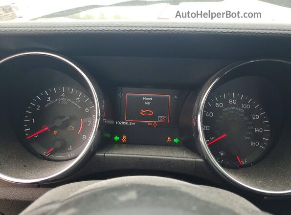 1FA6P8TH0G5261184 2016 FORD MUSTANG Gray Widok zestawu wskaźników