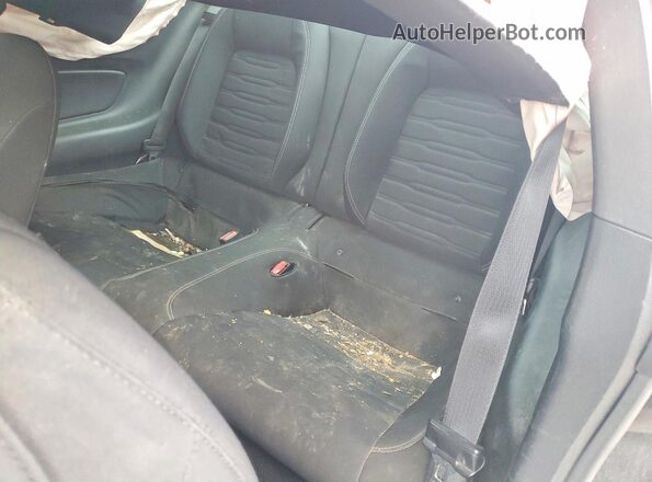 1FA6P8TH0G5261184 2016 FORD MUSTANG Gray Widok tylnych siedzeń