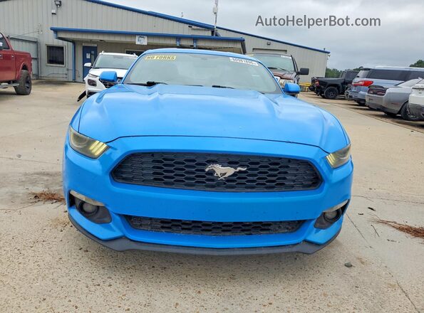 1FA6P8TH0H5226419 2017 FORD MUSTANG Blue Вид спереду