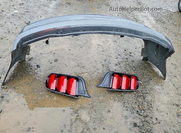 1FA6P8TH0H5318968 2017 FORD MUSTANG Gray ძრავის განყოფილების ხედი