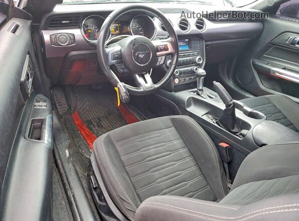1FA6P8TH0H5318968 2017 FORD MUSTANG Gray წინა პანელის ხედი