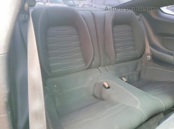 1FA6P8TH0H5318968 2017 FORD MUSTANG Gray უკანა სავარძლების ხედი