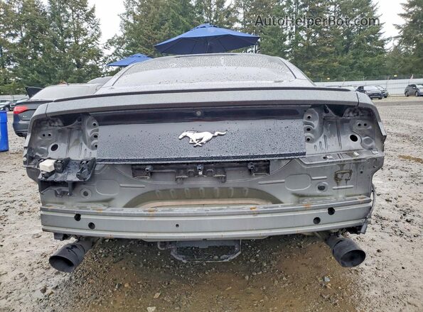 1FA6P8TH0H5318968 2017 FORD MUSTANG Gray უკანა ხედი