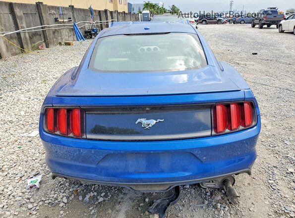 1FA6P8TH0H5343028 2017 FORD MUSTANG Blue Հետևի տեսք