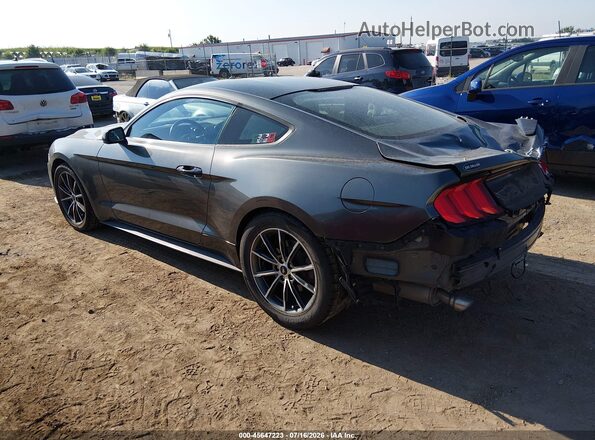 1FA6P8TH0J5113754 2018 FORD MUSTANG Gray Rear left