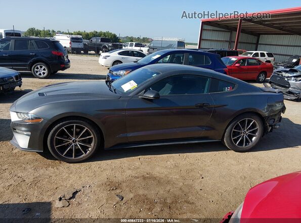 1FA6P8TH0J5113754 2018 FORD MUSTANG Gray 360 interior view