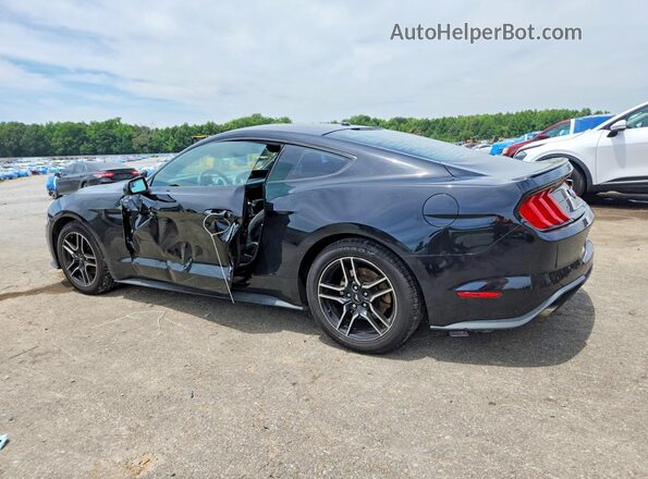 1FA6P8TH0J5165238 2018 FORD MUSTANG Black Trasero izquierdo