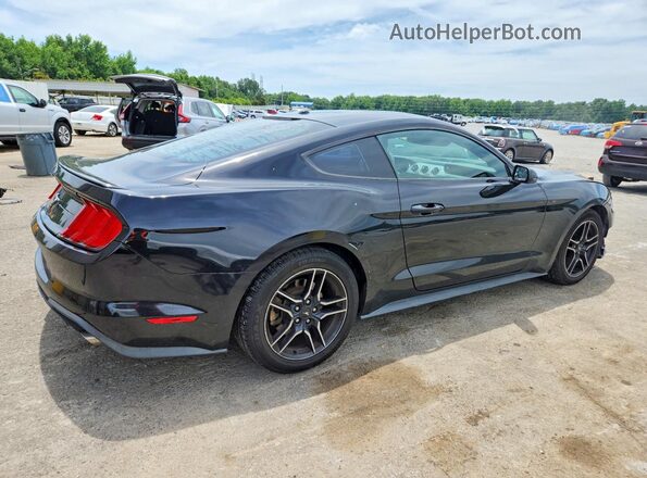 1FA6P8TH0J5165238 2018 FORD MUSTANG Black Trasero derecho