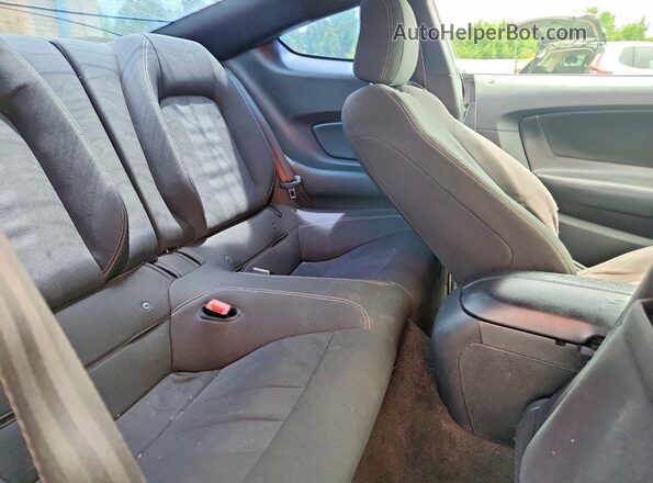 1FA6P8TH0J5165238 2018 FORD MUSTANG Black Vista de los asientos traseros