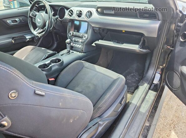 1FA6P8TH0J5165238 2018 FORD MUSTANG Black Vista del salpicadero