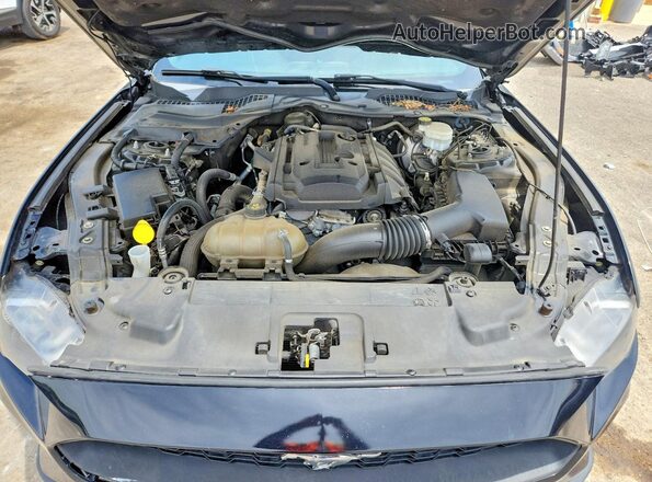 1FA6P8TH0J5165238 2018 FORD MUSTANG Black Vista interior trasera