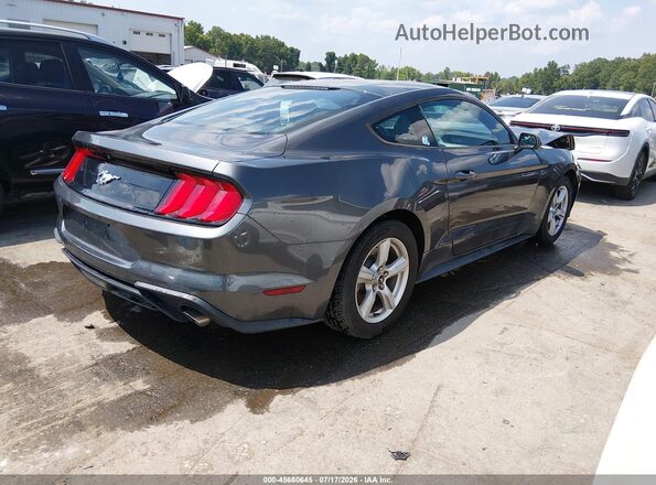 1FA6P8TH0J5174120 2018 FORD MUSTANG Серый Задняя правая четверть