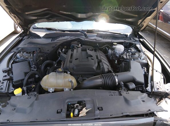 1FA6P8TH0J5174120 2018 FORD MUSTANG Серый Вид сзади