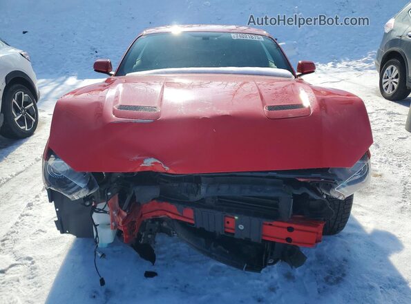 1FA6P8TH0K5103100 2019 FORD MUSTANG Red Vista frontal
