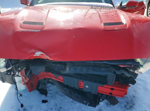 1FA6P8TH0K5103100 2019 FORD MUSTANG Red Vista interior trasera
