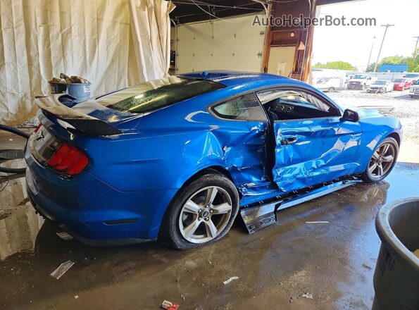 1FA6P8TH0K5103453 2019 FORD MUSTANG Blue უკანა მარჯვენა