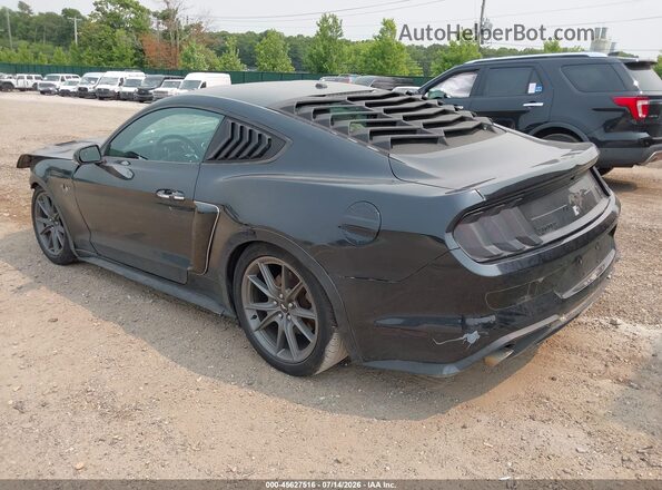 1FA6P8TH0K5124058 2019 FORD MUSTANG Black Tył lewy