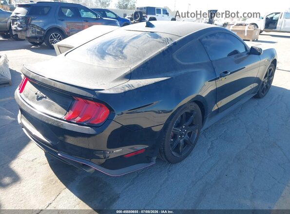 1FA6P8TH0L5191809 2020 FORD MUSTANG Black Tył prawy