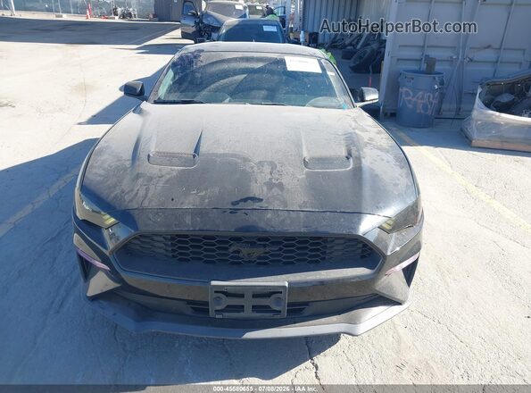 1FA6P8TH0L5191809 2020 FORD MUSTANG Black Widok zestawu wskaźników