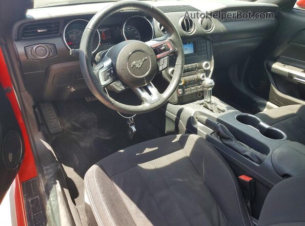 1FA6P8TH0M5126735 2021 FORD MUSTANG Red Առջևի վահանակի տեսք