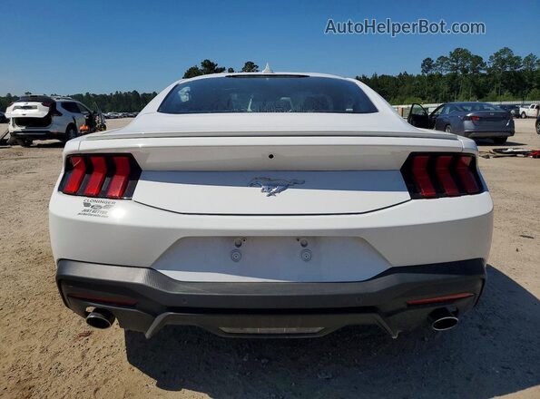 1FA6P8TH0R5146524 2024 FORD MUSTANG Белый Вид сзади