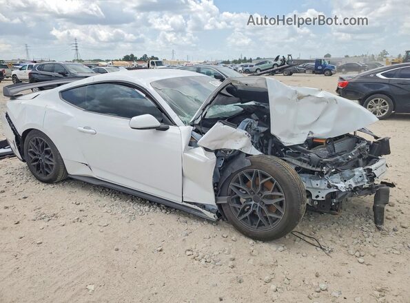 1FA6P8TH0S5124836 2025 FORD MUSTANG White Przód prawy