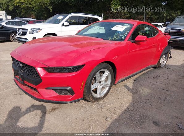 1FA6P8TH0T5111599 2026 FORD MUSTANG Red Przód lewy