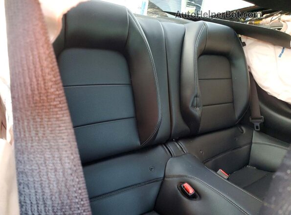 1FA6P8TH1G5201639 2016 FORD MUSTANG Black Rear seats view