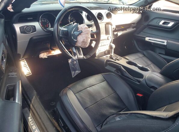 1FA6P8TH1G5201639 2016 FORD MUSTANG Black Dashboard view