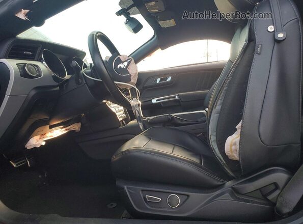 1FA6P8TH1G5201639 2016 FORD MUSTANG Black Front interior view