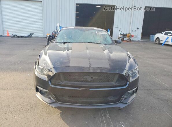 1FA6P8TH1G5201639 2016 FORD MUSTANG Black Front view