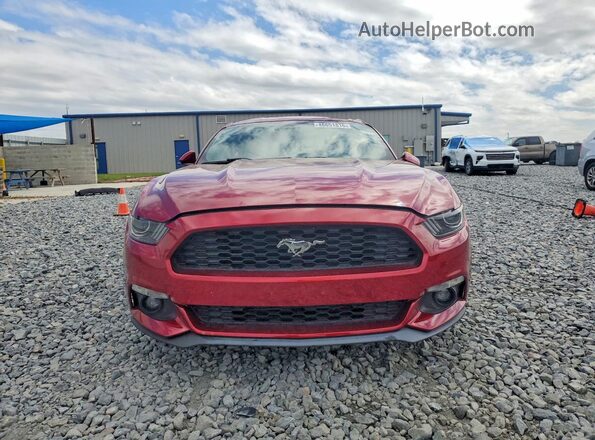 1FA6P8TH1G5205786 2016 FORD MUSTANG Red Widok z przodu