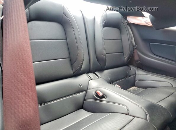 1FA6P8TH1G5205786 2016 FORD MUSTANG Red Widok tylnych siedzeń